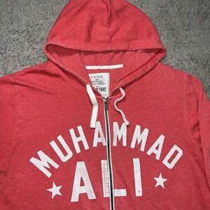 Roots of Fight Muhammad Ali Hoodie Mens XL 3 Time World Heavyweight Champion